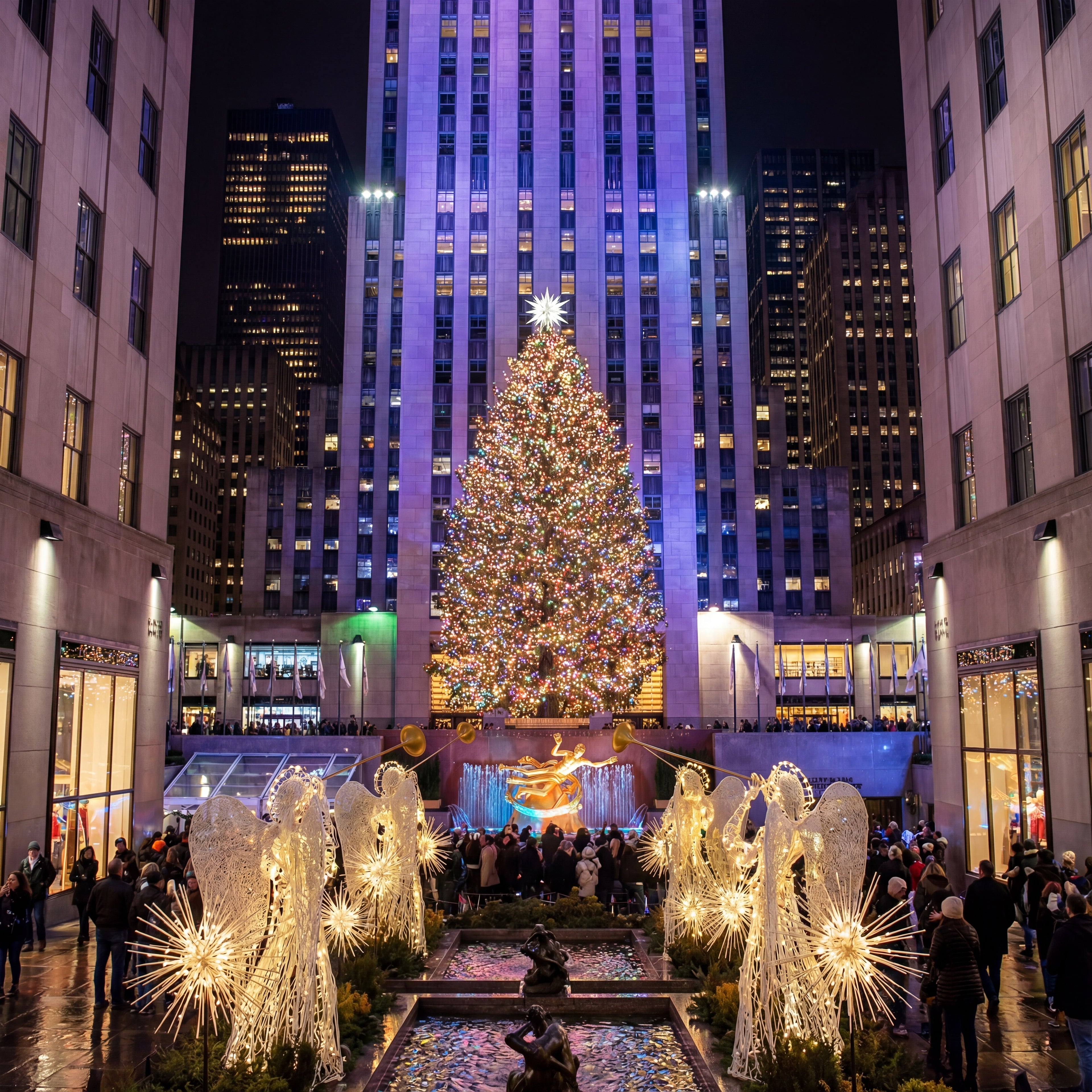 Christmas Lights Walking Tour